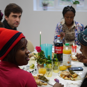 Le repas de Noël au temple - une réussite