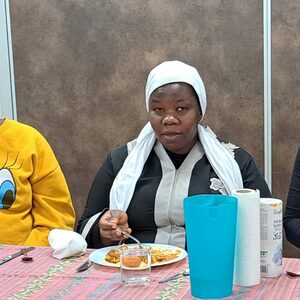 Accueil de femmes migrantes au temple