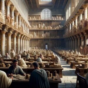 Café culturel : La grande Bibliothèque d'Alexandrie