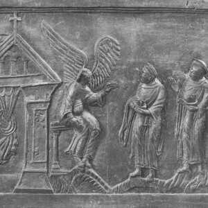 Temps partage : Les portes de bronze de Bernward de la cathédrale de Hildesheim